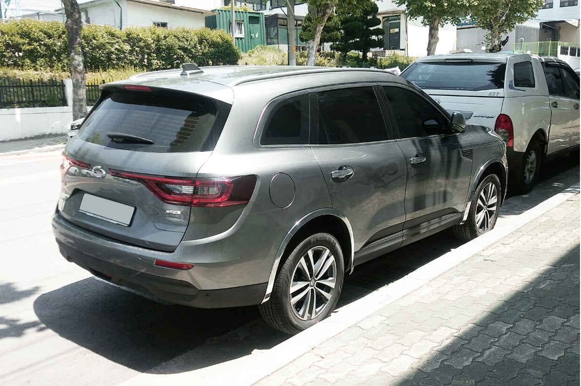Auto Clover Chrome Fender Wheel Arch Trim Set for Renault Koleos 2016+