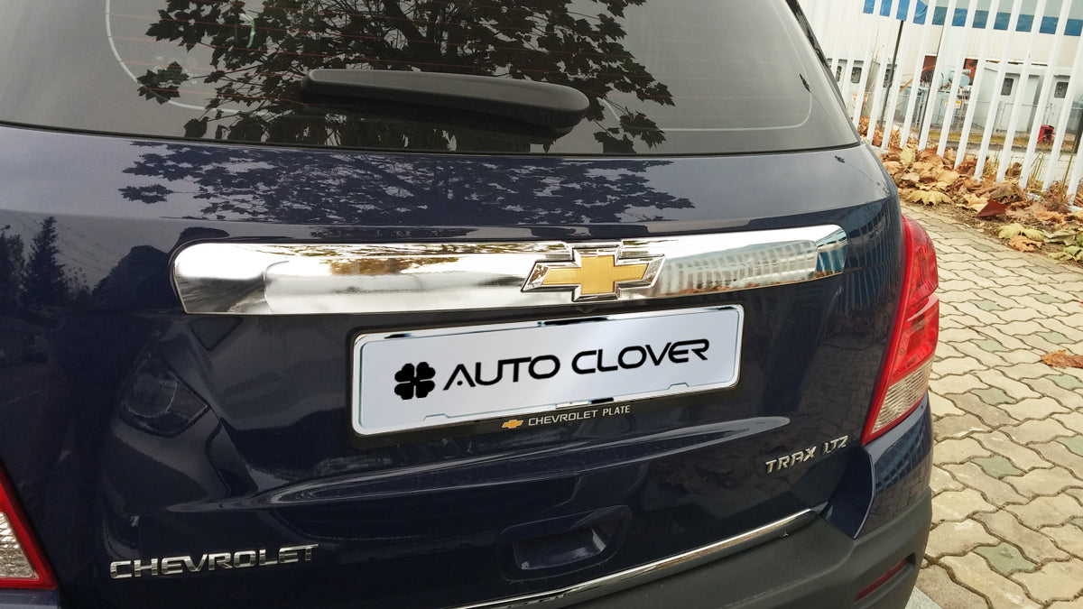 Auto Clover Chrome Boot Trim Set for Chevrolet Trax 2012 - 2016