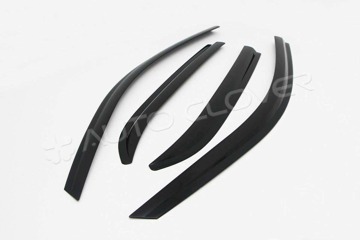 Auto Clover Wind Deflectors Set for Daewoo Matiz 1998 - 2004 (4 pieces)