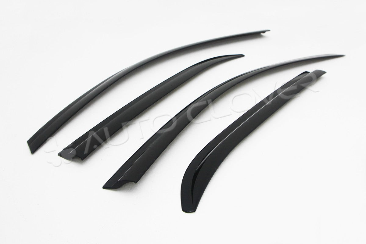 Auto Clover Wind Deflectors Set for Daewoo Matiz 1998 - 2004 (4 pieces)