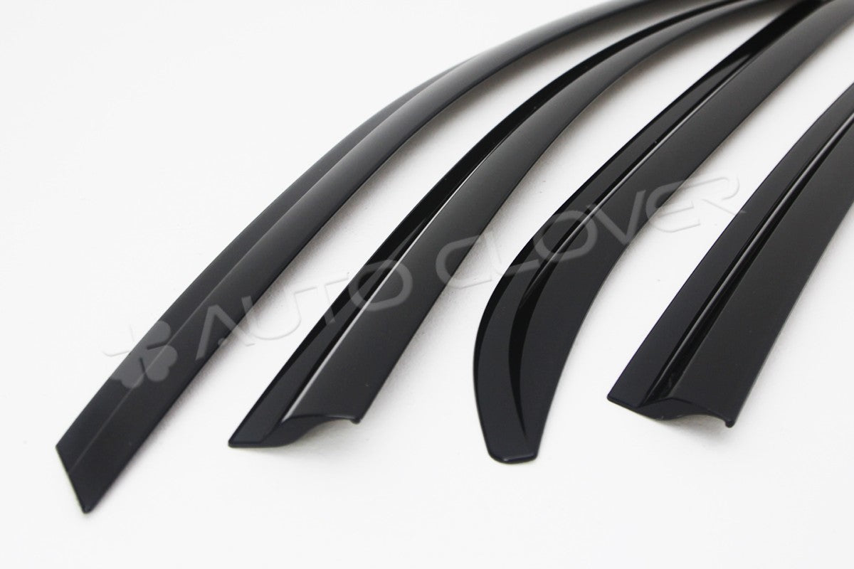 Auto Clover Wind Deflectors Set for Daewoo Matiz 1998 - 2004 (4 pieces)