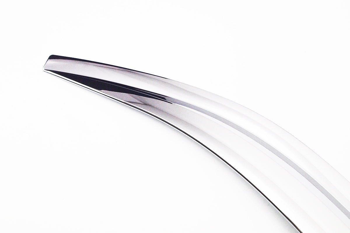 Auto Clover Chrome Wind Deflectors Mitsubishi Lancer Evo 7 8 9 2002 - 2007 (4pc)