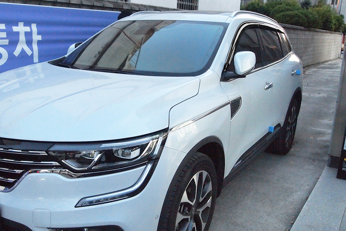 Auto Clover Wind Deflectors Set for Renault Koleos 2016+ (6 pieces)