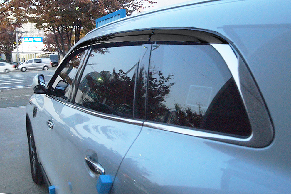 Auto Clover Wind Deflectors Set for Renault Koleos 2016+ (6 pieces)