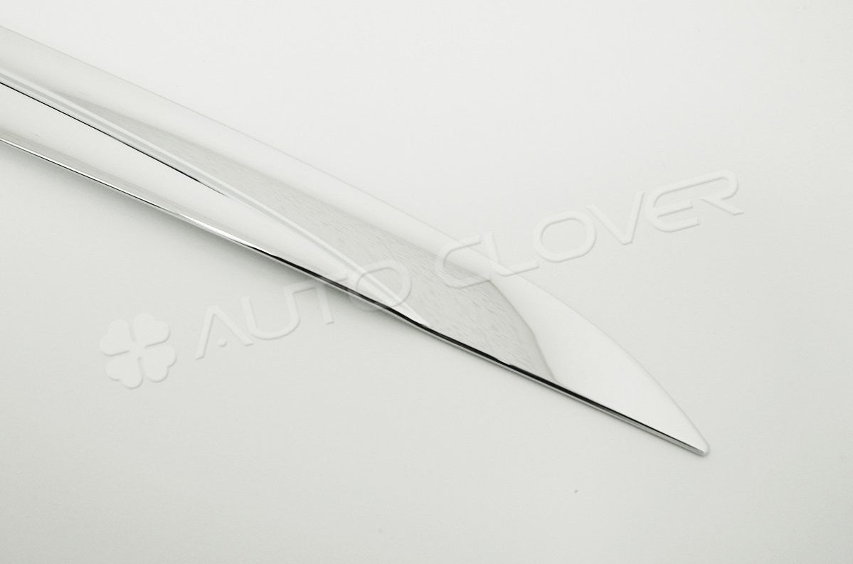 Auto Clover Chrome Wind Deflectors Set for Mercedes GLE Coupe 2015 - 2019 (6pcs)