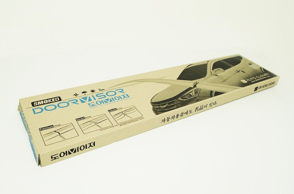 Auto Clover Wind Deflectors Set for Toyota Corolla Saloon 2019+ (4 pieces)