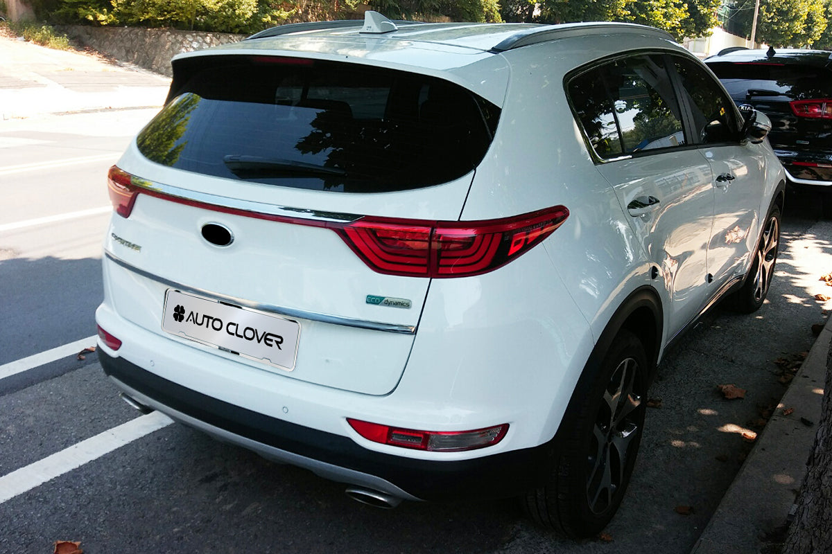 Auto Clover Chrome Boot Trunk Trim for Kia Sportage 2016 - 2021