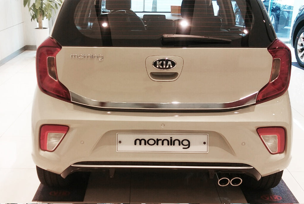 Auto Clover Chrome Boot Trim for Kia Picanto 2017 - 2024