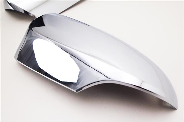 Auto Clover Chrome Wing Mirror Cover Trim Set for Toyota Yaris 2012 - 2019