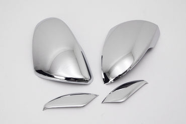 Auto Clover Chrome Wing Mirror Cover Trim Set for Kia Optima 2016+ LED TYPE