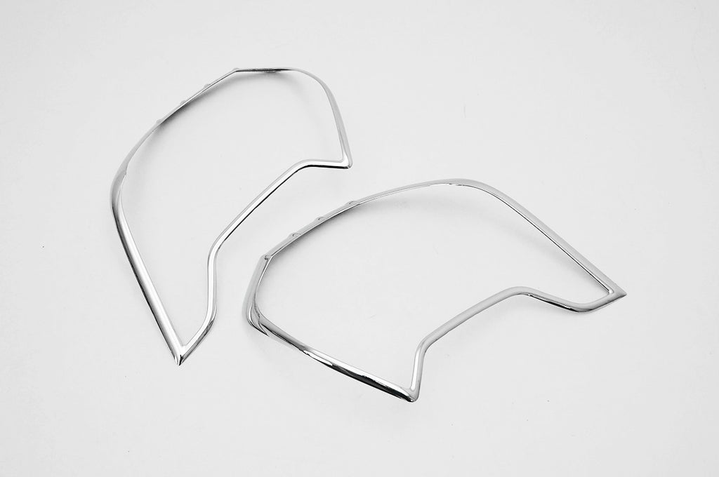 Auto Clover Chrome Tail light Lamp Trim Set for Kia Picanto 2017 - 2024