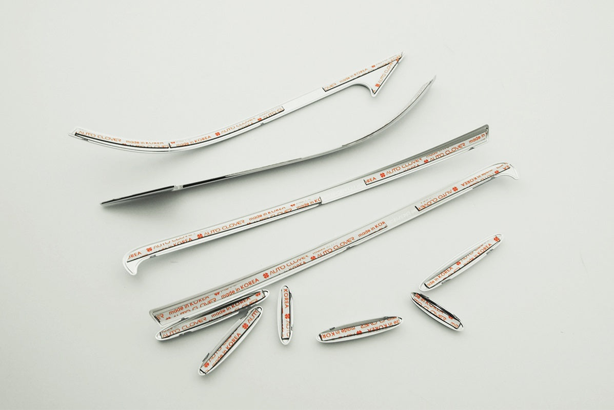 Auto Clover Chrome Rear Styling Trim Set for Hyundai Kona 2017 - 2023