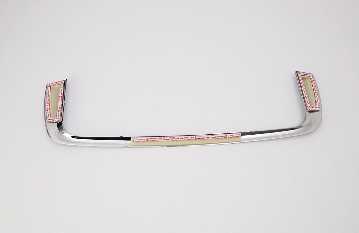 Auto Clover Chrome Rear Number Plate Surround Trim for Hyundai i800 / iLoad