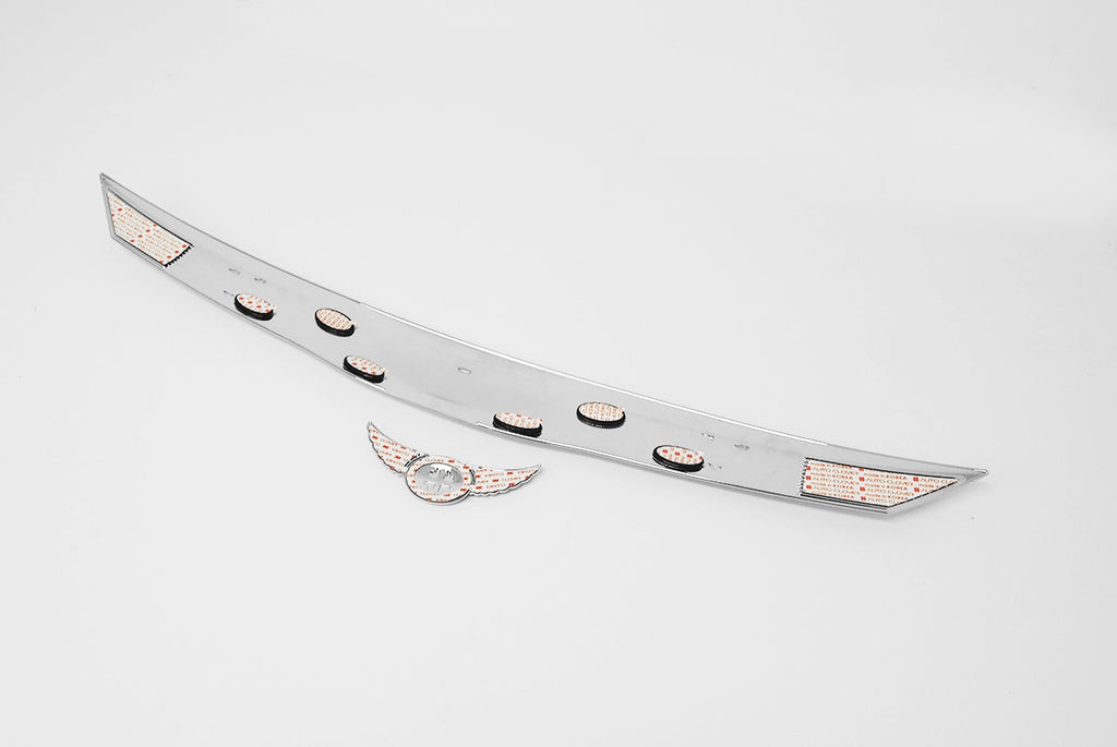 Auto Clover Chrome Bonnet Guard Protector for Kia Picanto 2017+