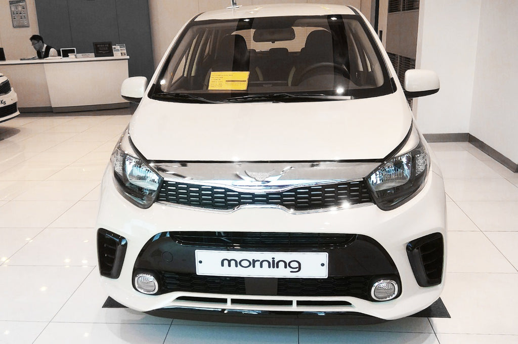 Auto Clover Chrome Bonnet Guard Protector for Kia Picanto 2017+