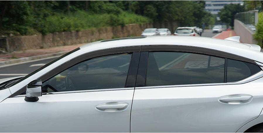 Auto Clover Premium Wind Deflectors Set for Lexus ES 2019+ (4 pieces)