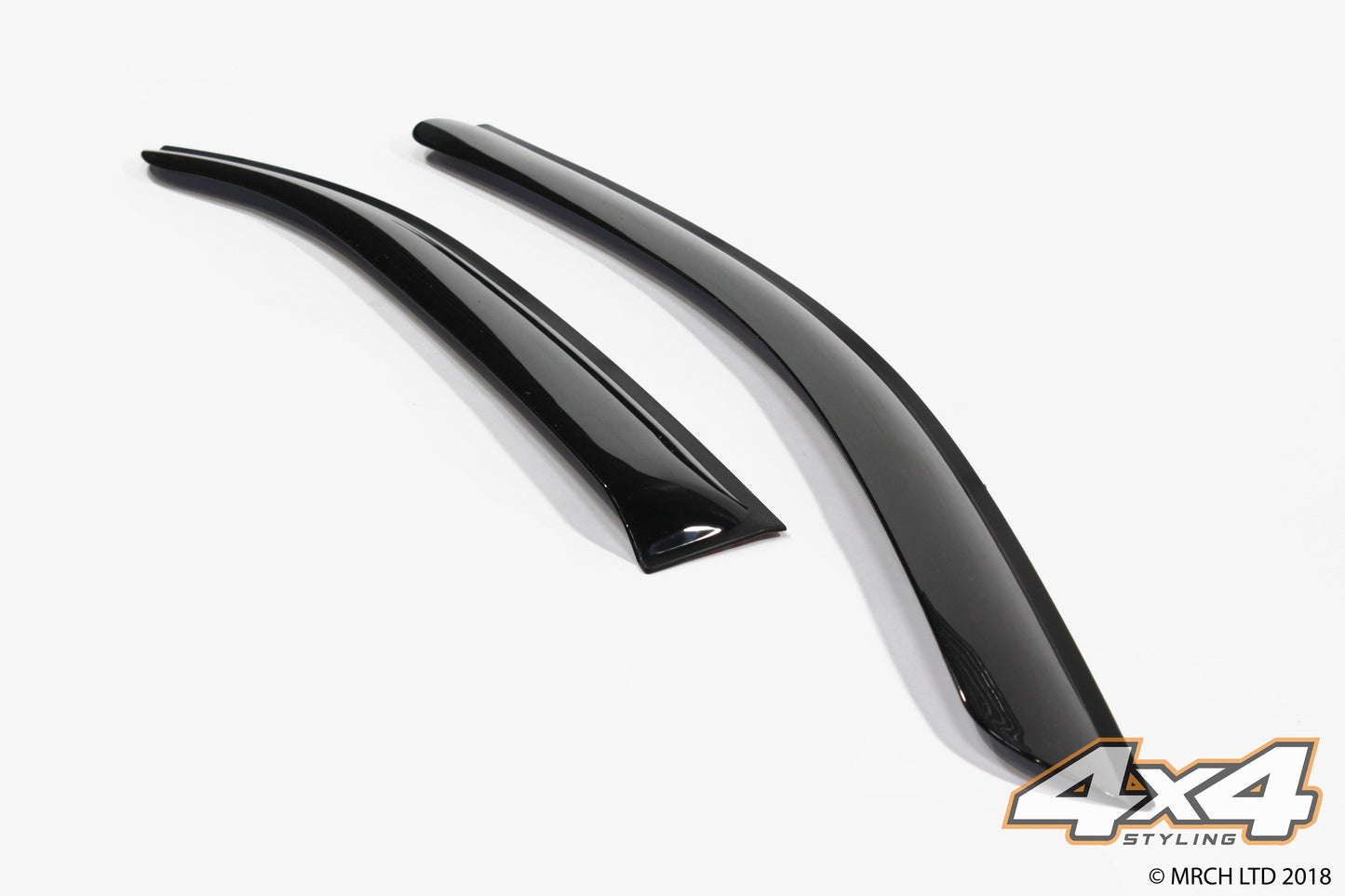 Auto Clover Wind Deflectors Set for Kia Rio 2005 - 2009 (4 pieces)