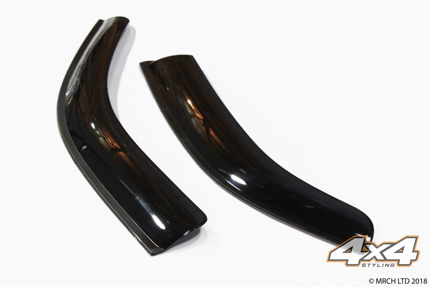Auto Clover Wind Deflectors Set for Kia Rio 2005 - 2009 (4 pieces)