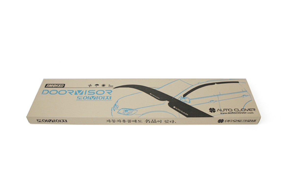 Auto Clover Wind Deflectors Set for Renault Koleos 2008 - 2015 (4 pieces)