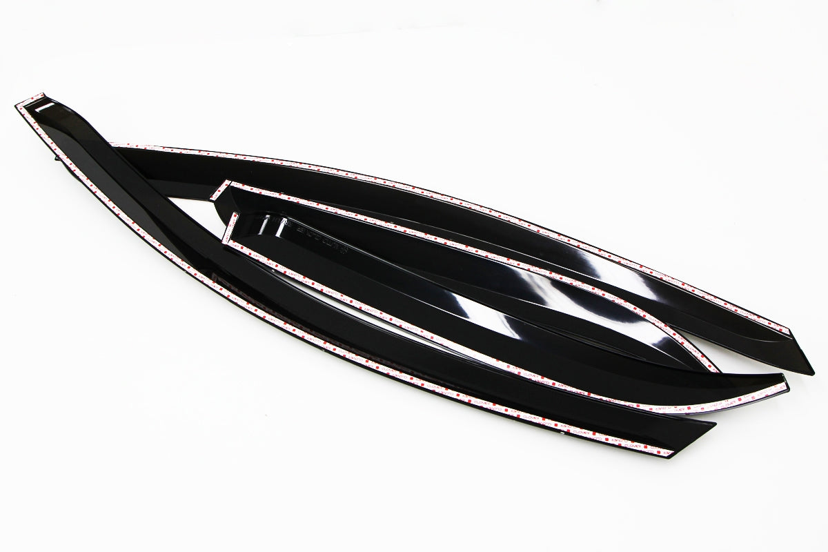 Auto Clover Wind Deflectors Set for Kia Picanto 2004 - 2009 (4 pieces)