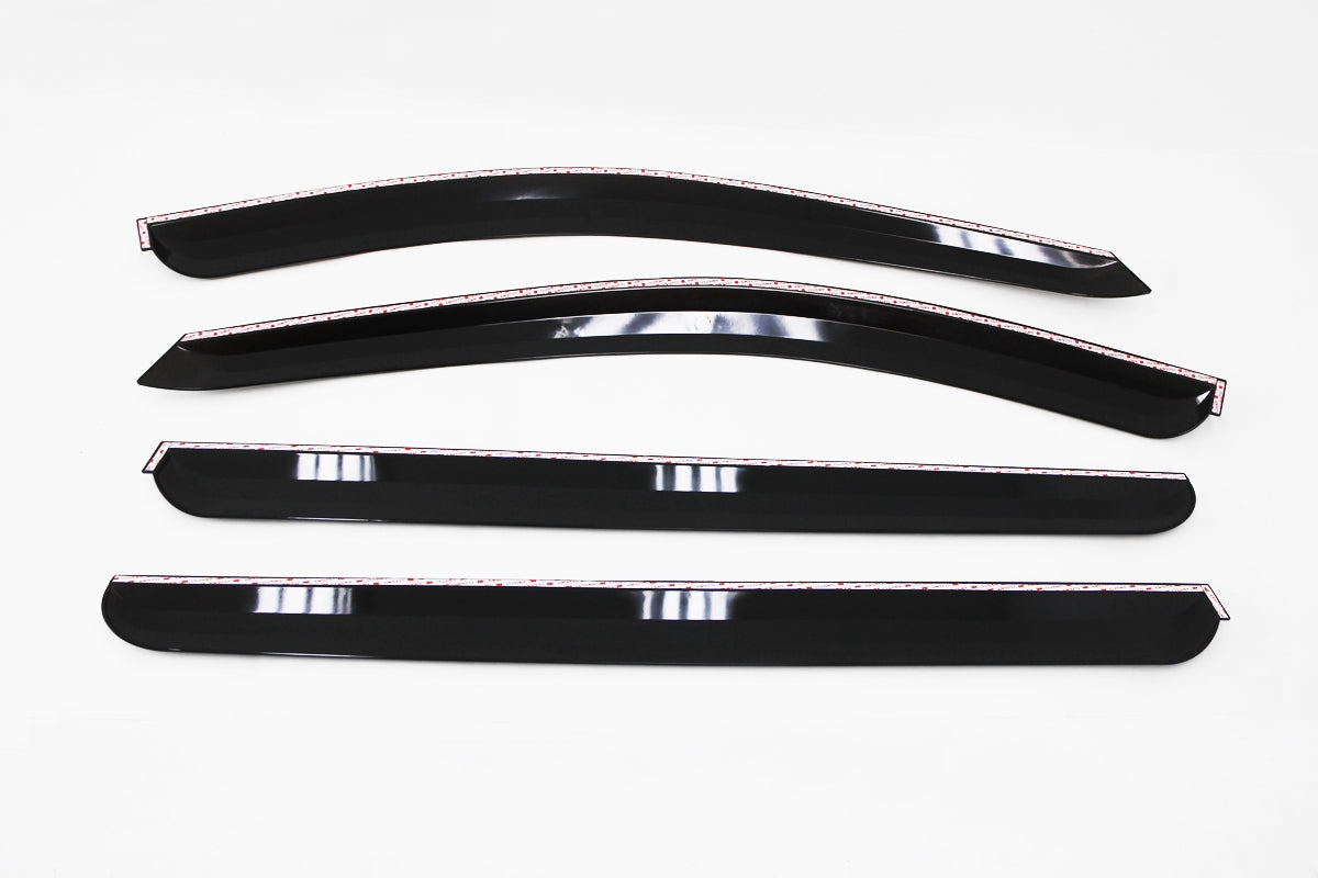 Auto Clover Wind Deflectors Set for Kia Sedona 2006 - 2014 (4 pieces)