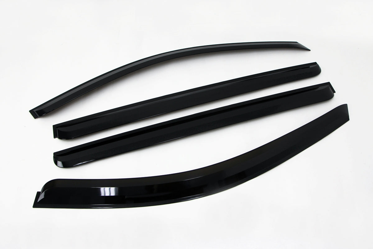 Auto Clover Wind Deflectors Set for Kia Sedona 2006 - 2014 (4 pieces)