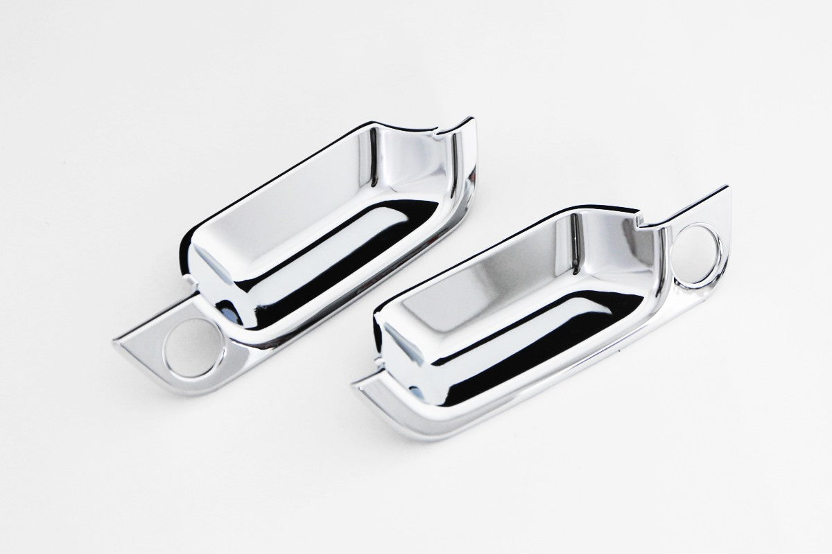 Auto Clover Chrome Door Handle Covers Trim Set for Chevrolet Spark 2010 - 2015