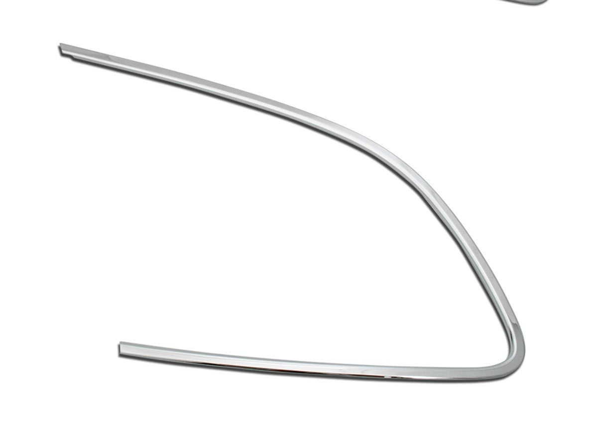 Auto Clover Chrome C Pillar Window Frame Cover for Hyundai Santa Fe 2007 - 2012