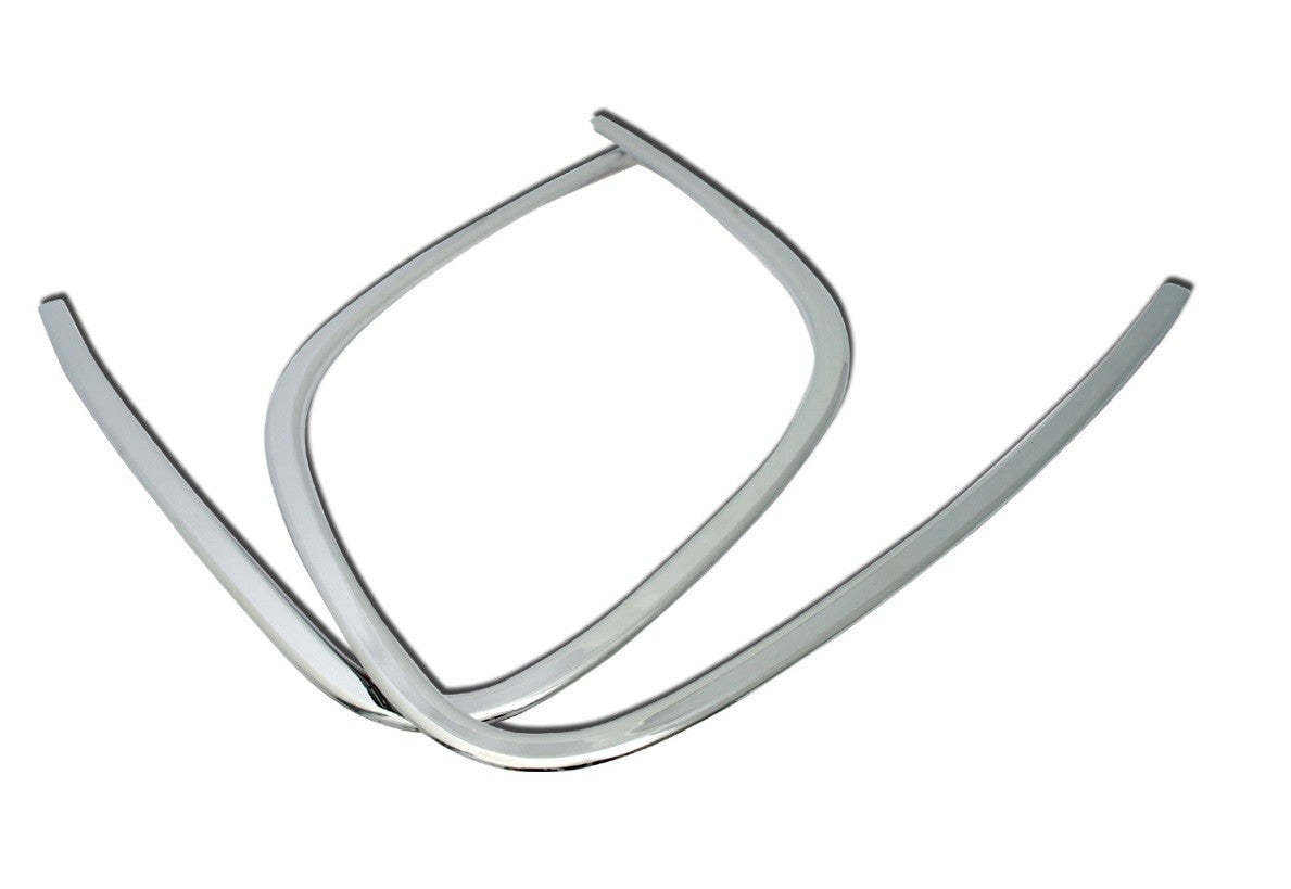 Auto Clover Chrome C Pillar Window Frame Cover for Hyundai Santa Fe 2007 - 2012