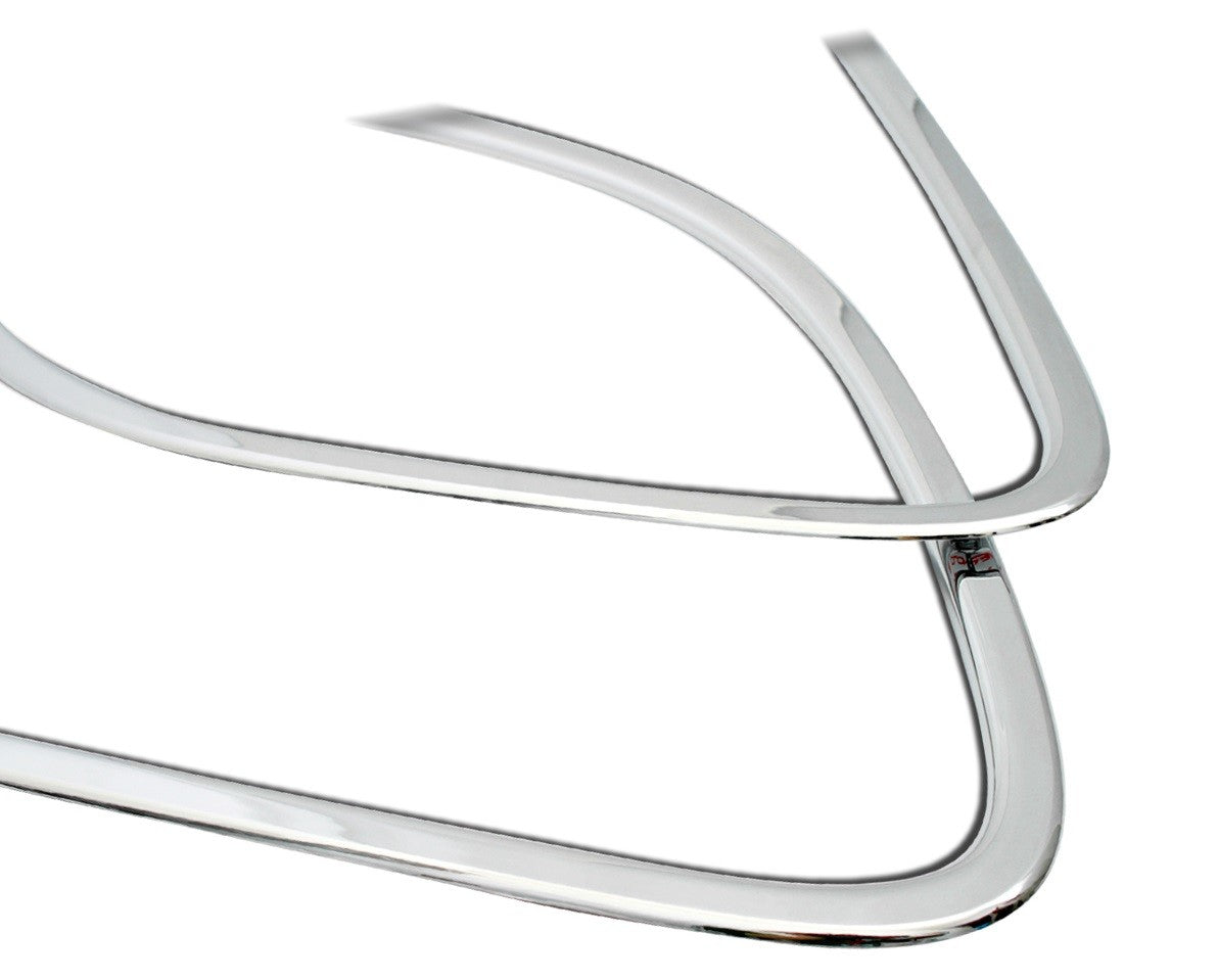 Auto Clover Chrome C Pillar Window Frame Cover for Hyundai Santa Fe 2007 - 2012