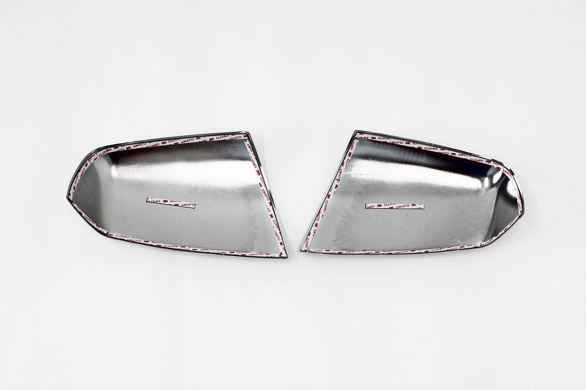 Auto Clover Chrome Wing Mirror Cover Trim Set for Kia Sedona 2006 - 2014