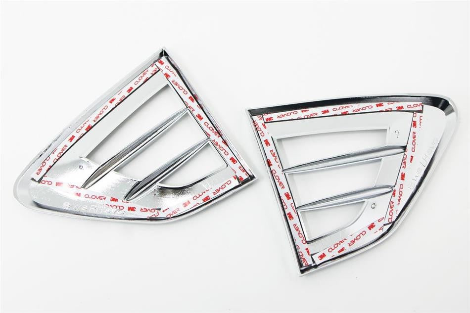 Auto Clover Chrome side vent cover trim set for Chevrolet Captiva 2007 - 2011