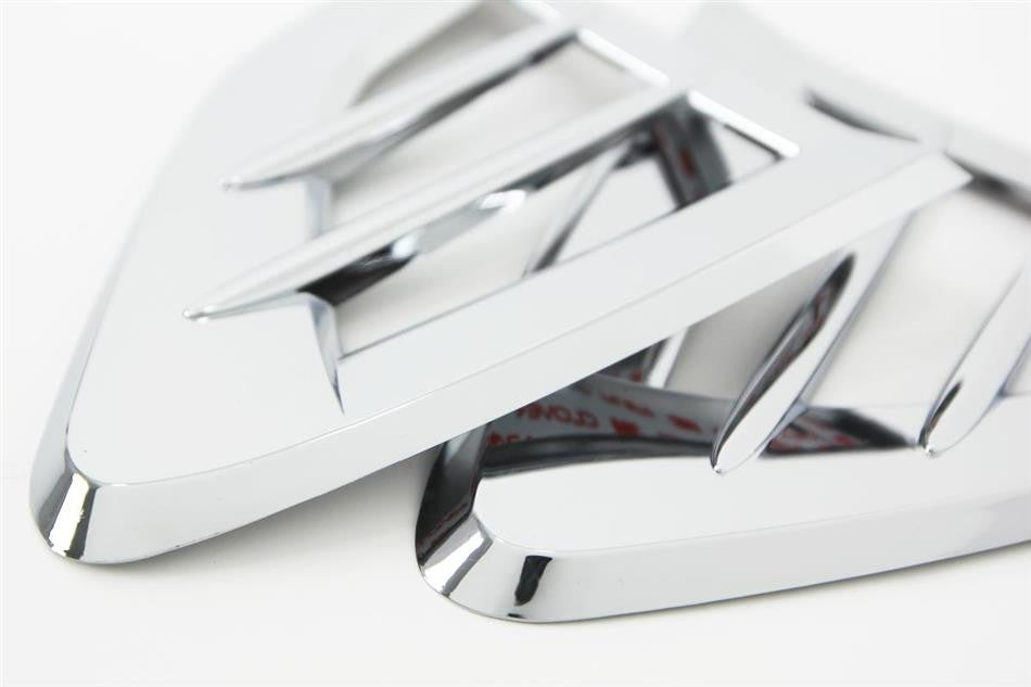 Auto Clover Chrome side vent cover trim set for Chevrolet Captiva 2007 - 2011