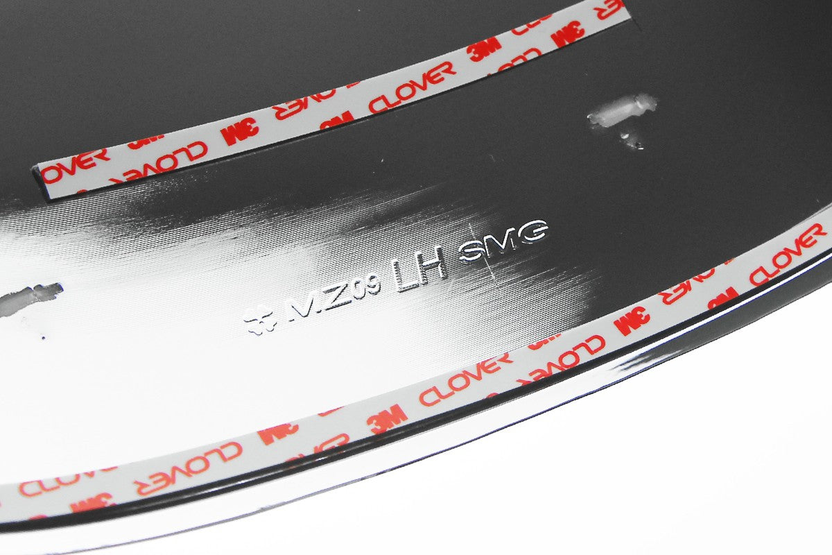 Auto Clover Chrome Wing Mirror Cover Trim Set for Chevrolet Spark 2010 - 2015