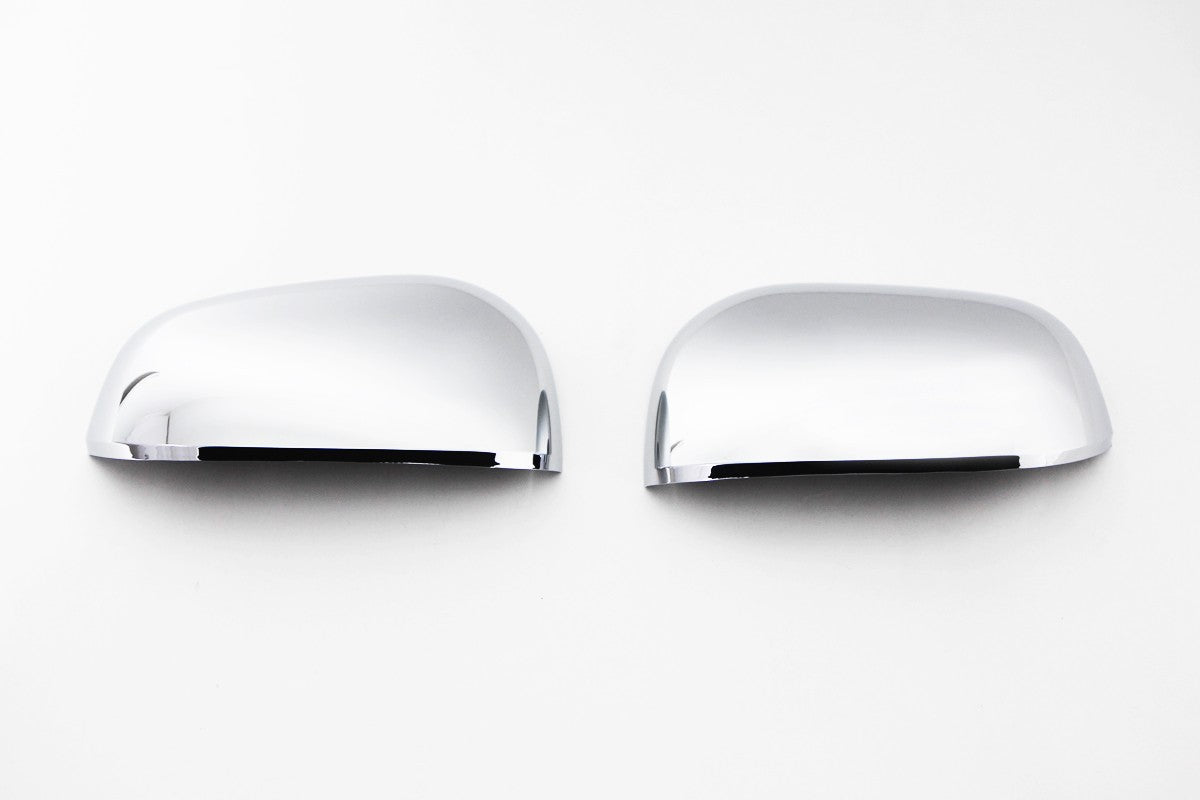 Auto Clover Chrome Wing Mirror Cover Trim Set for Chevrolet Spark 2010 - 2015