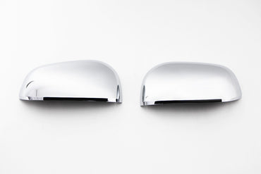 Auto Clover Chrome Wing Mirror Cover Trim Set for Chevrolet Spark 2010 - 2015