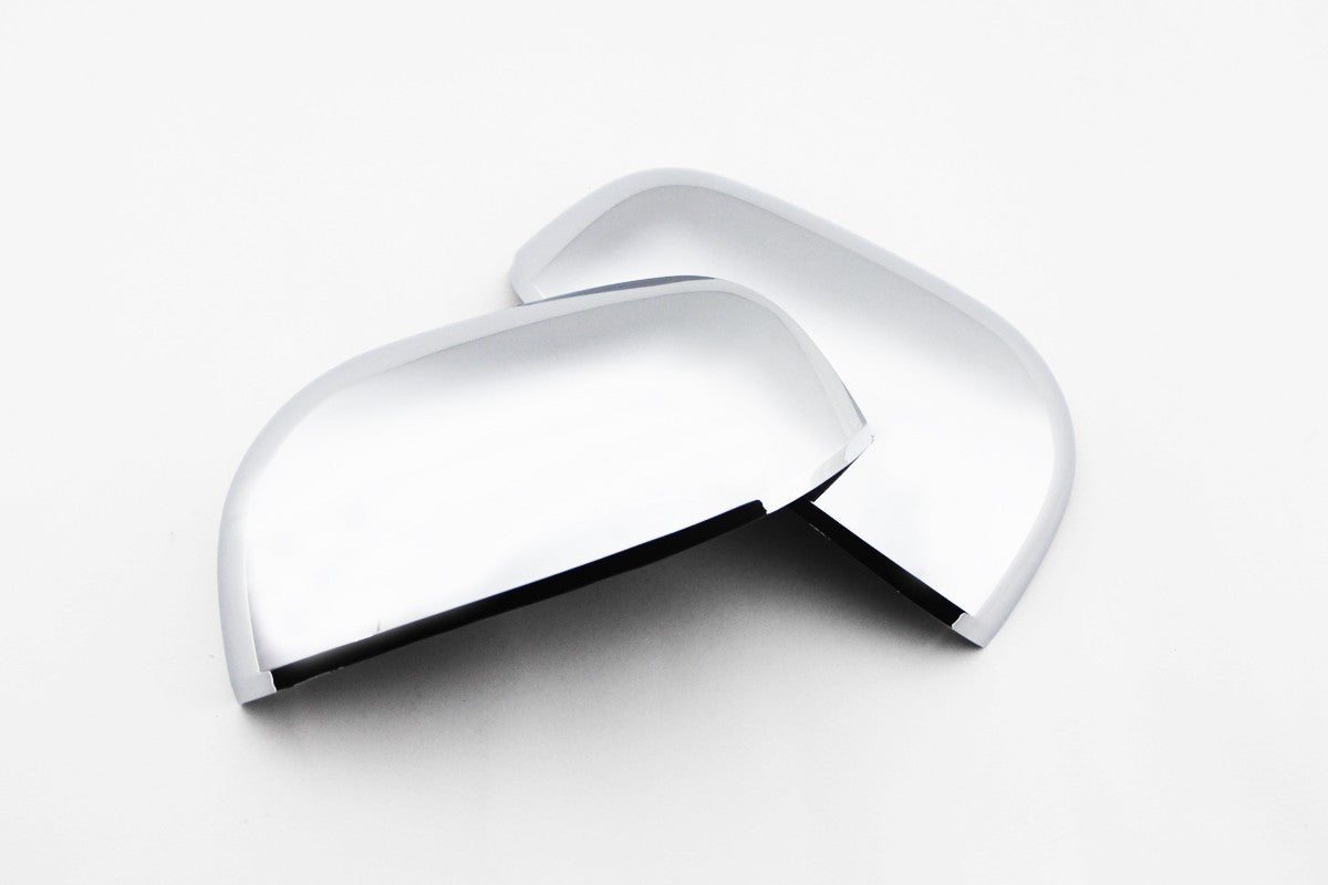 Auto Clover Chrome Wing Mirror Cover Trim Set for Chevrolet Spark 2010 - 2015