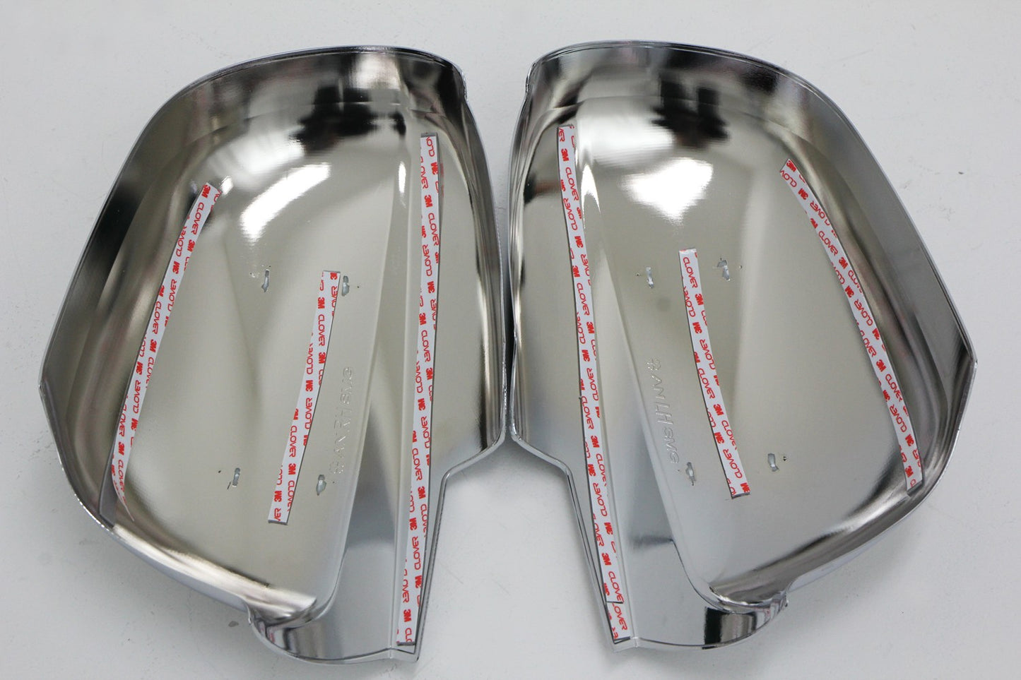 Auto Clover Chrome Wing Mirror Cover Trim Set for Ssangyong Kyron 2006 - 2011