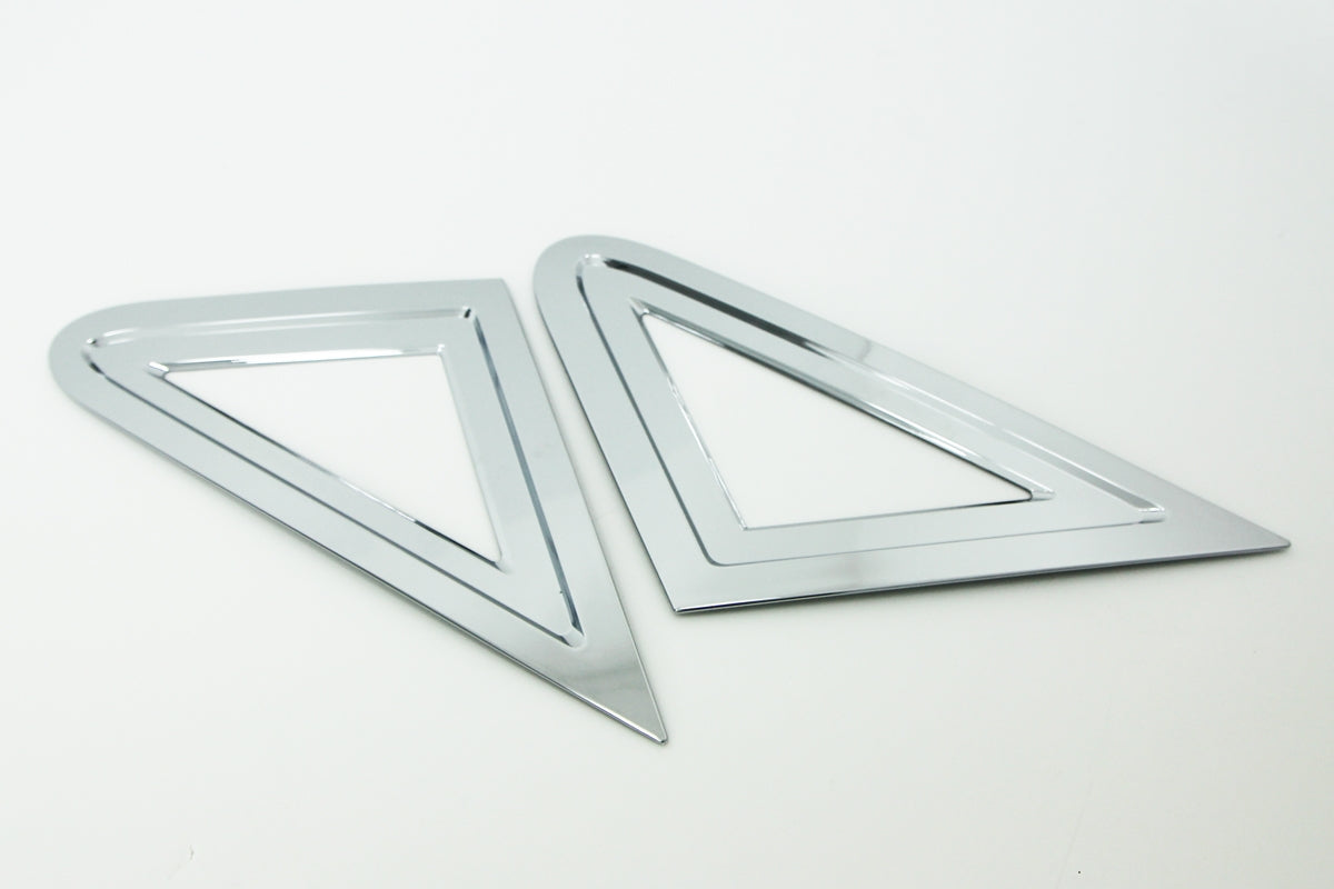 Auto Clover Chrome A Pillar Cover Trim Set for Hyundai i800 / iLoad 2008+
