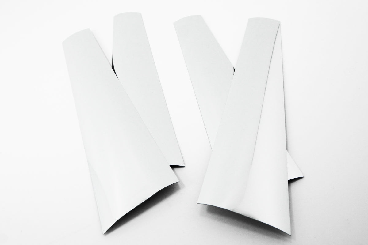 Auto Clover PVC Chrome B Pillar Sticker Trim Set for Hyundai Tucson 2015 - 2020