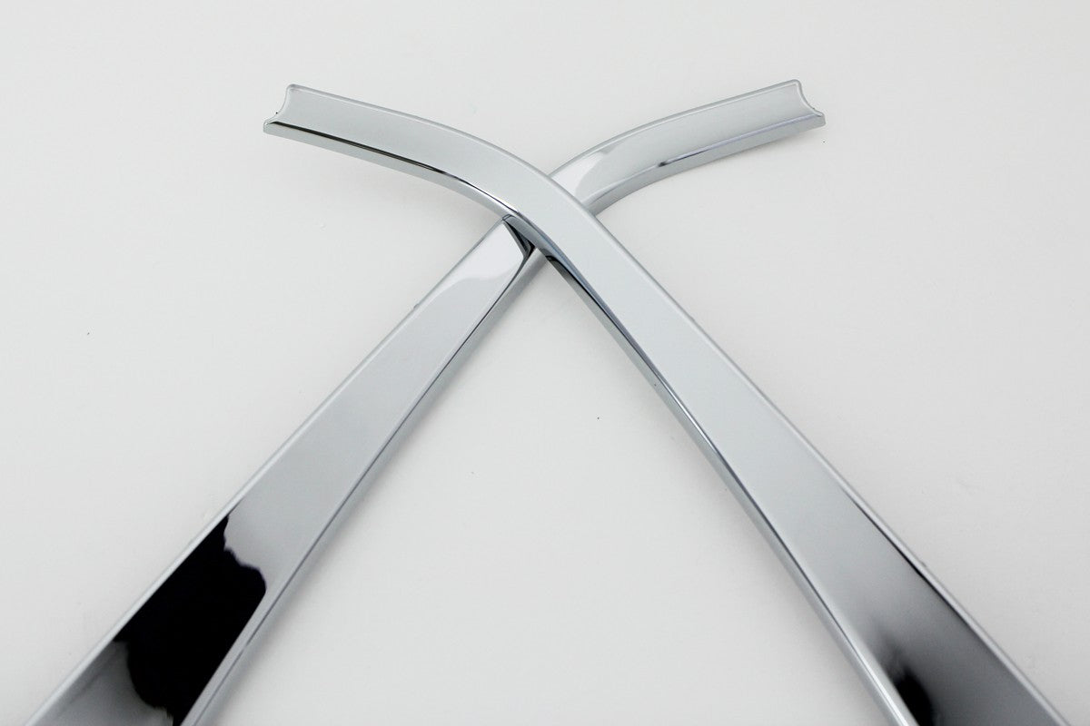 Auto Clover Chrome Front Bumper Grill Trim Cover for Hyundai IX35 2010 - 2015