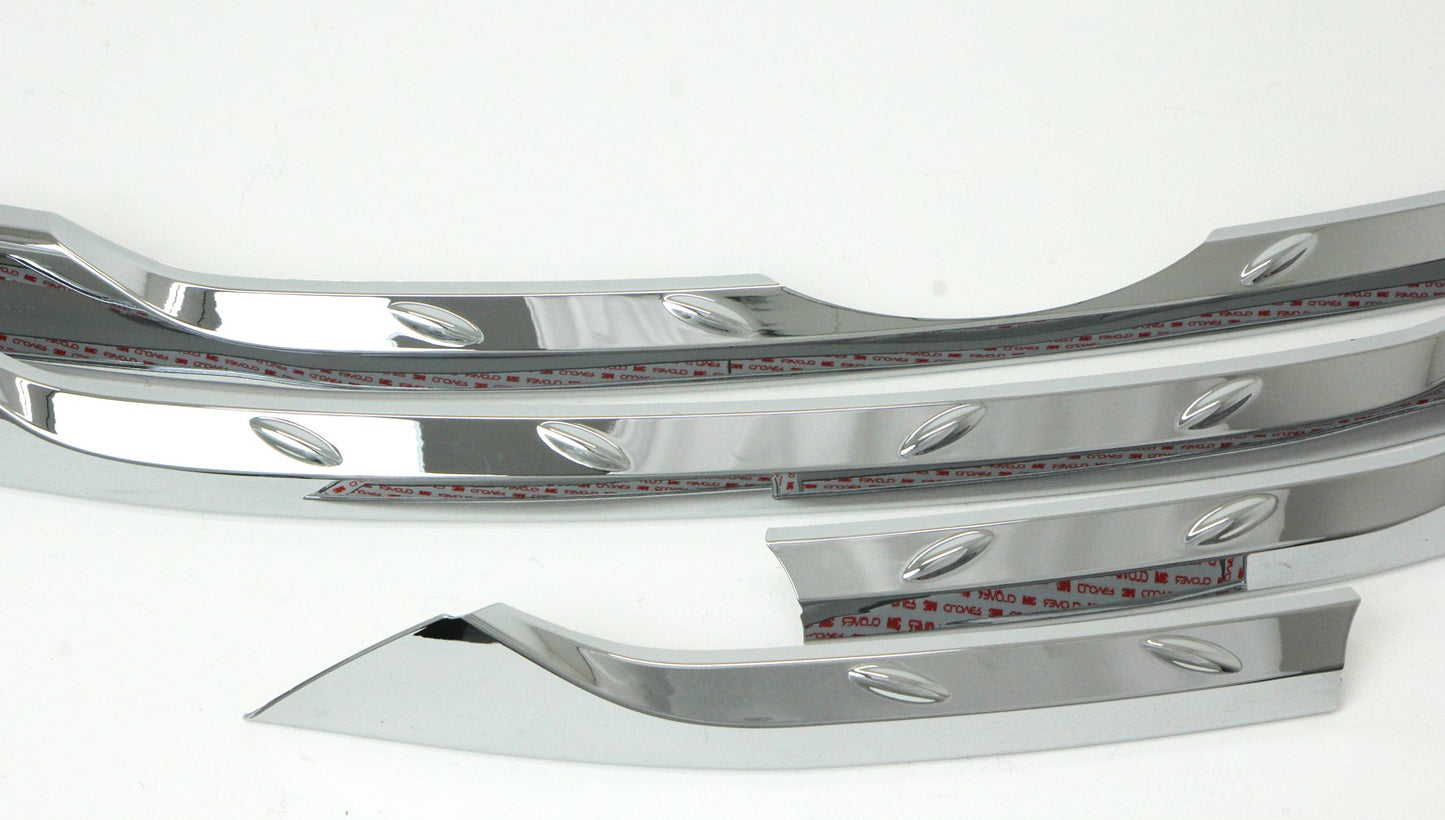 Auto Clover Chrome Grill Trim set for Hyundai Santa Fe 2013 - 2015