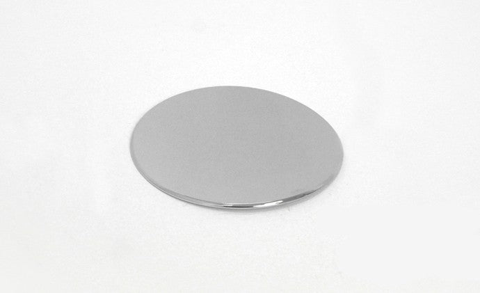 Auto Clover Chrome Fuel Cap Door Cover Trim for Hyundai Santa Fe 2013 - 2018