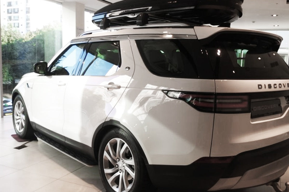 Auto Clover Chrome Wind Deflectors for Land Rover Discovery 5 2017+ (6 pieces)