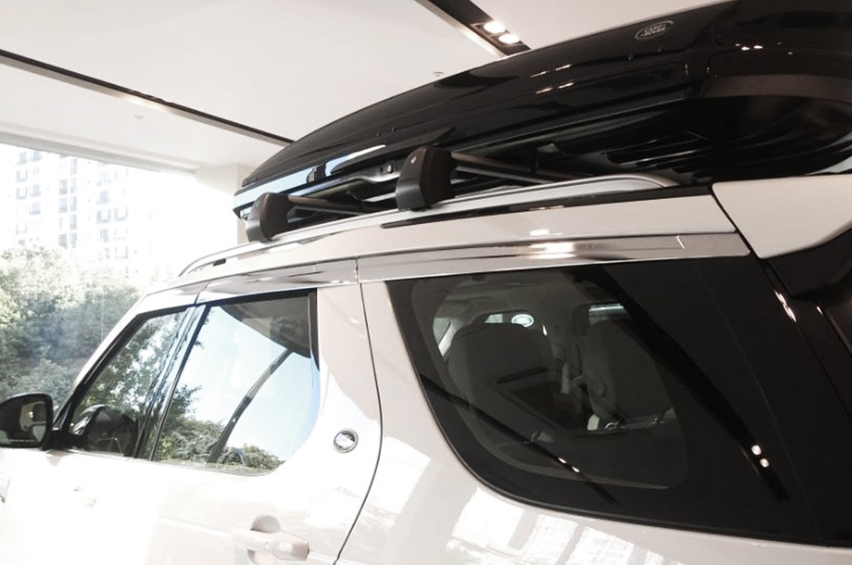 Auto Clover Chrome Wind Deflectors for Land Rover Discovery 5 2017+ (6 pieces)
