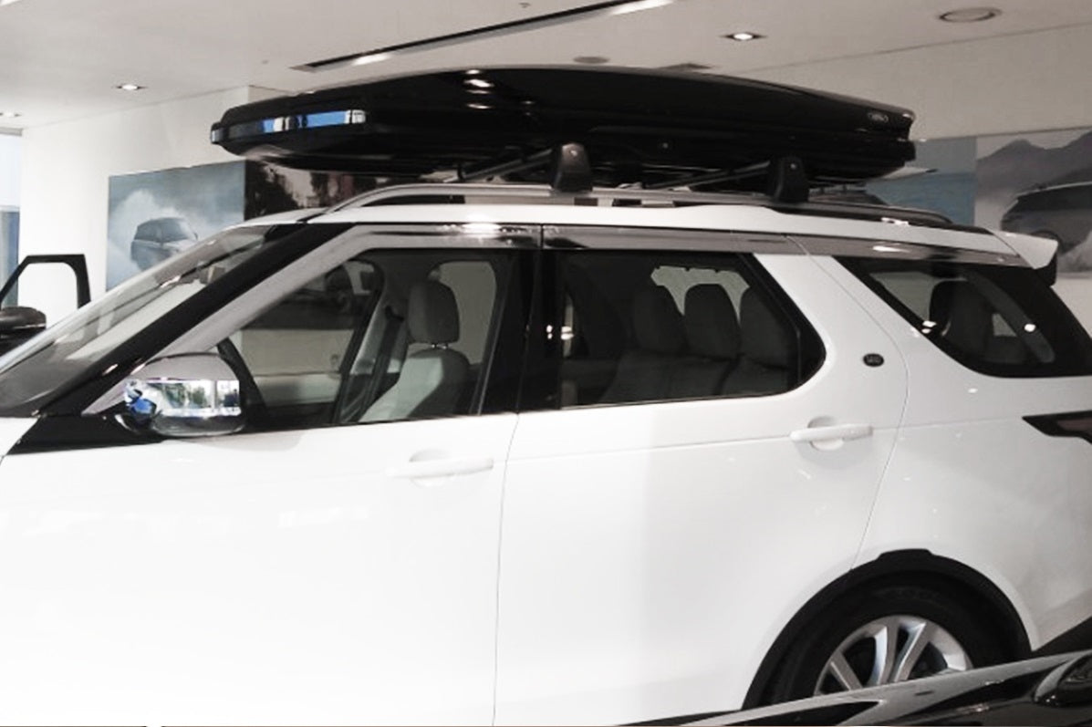 Auto Clover Chrome Wind Deflectors for Land Rover Discovery 5 2017+ (6 pieces)
