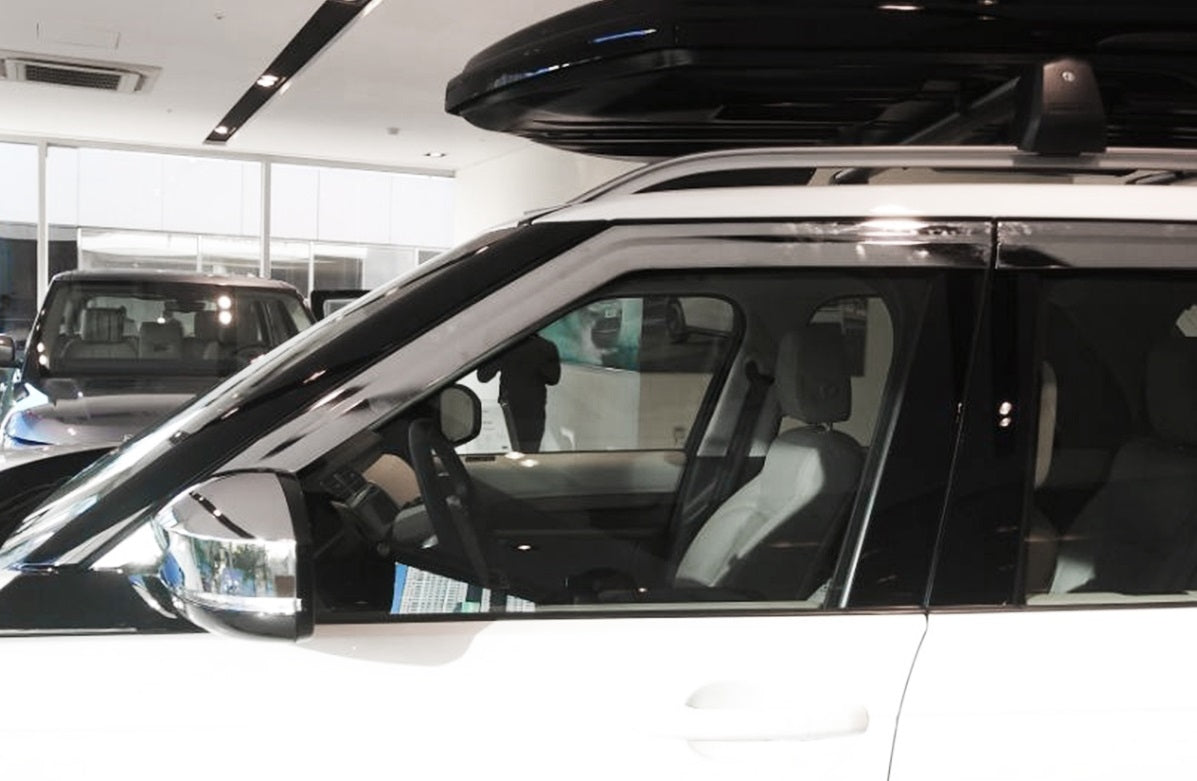 Auto Clover Chrome Wind Deflectors for Land Rover Discovery 5 2017+ (6 pieces)
