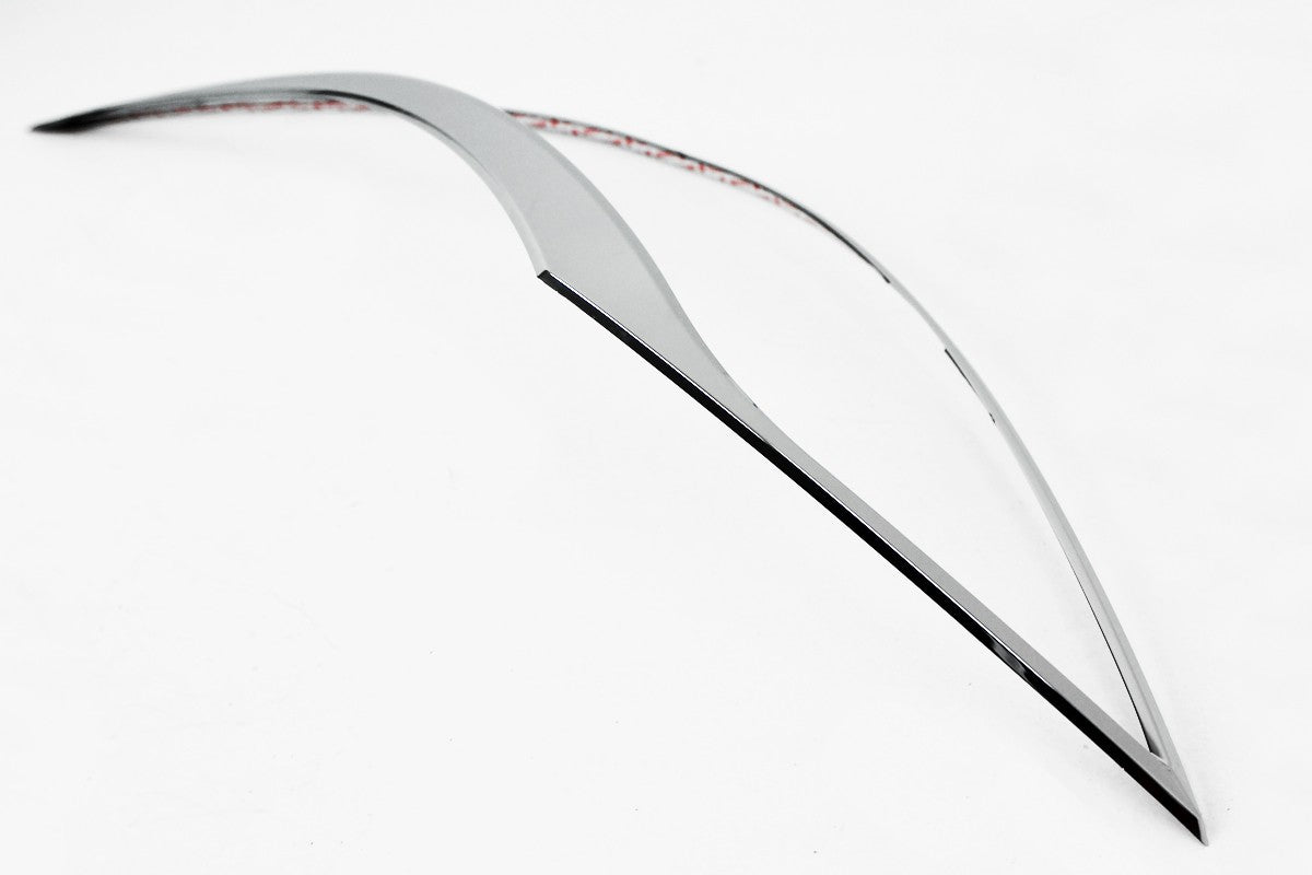 Auto Clover Chrome Headlight Surround Trim Set for Kia Sportage 2010 - 2015