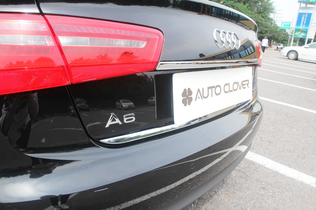 Auto Clover Chrome Boot Trunk Trim Set for Audi A6 2011 - 2018