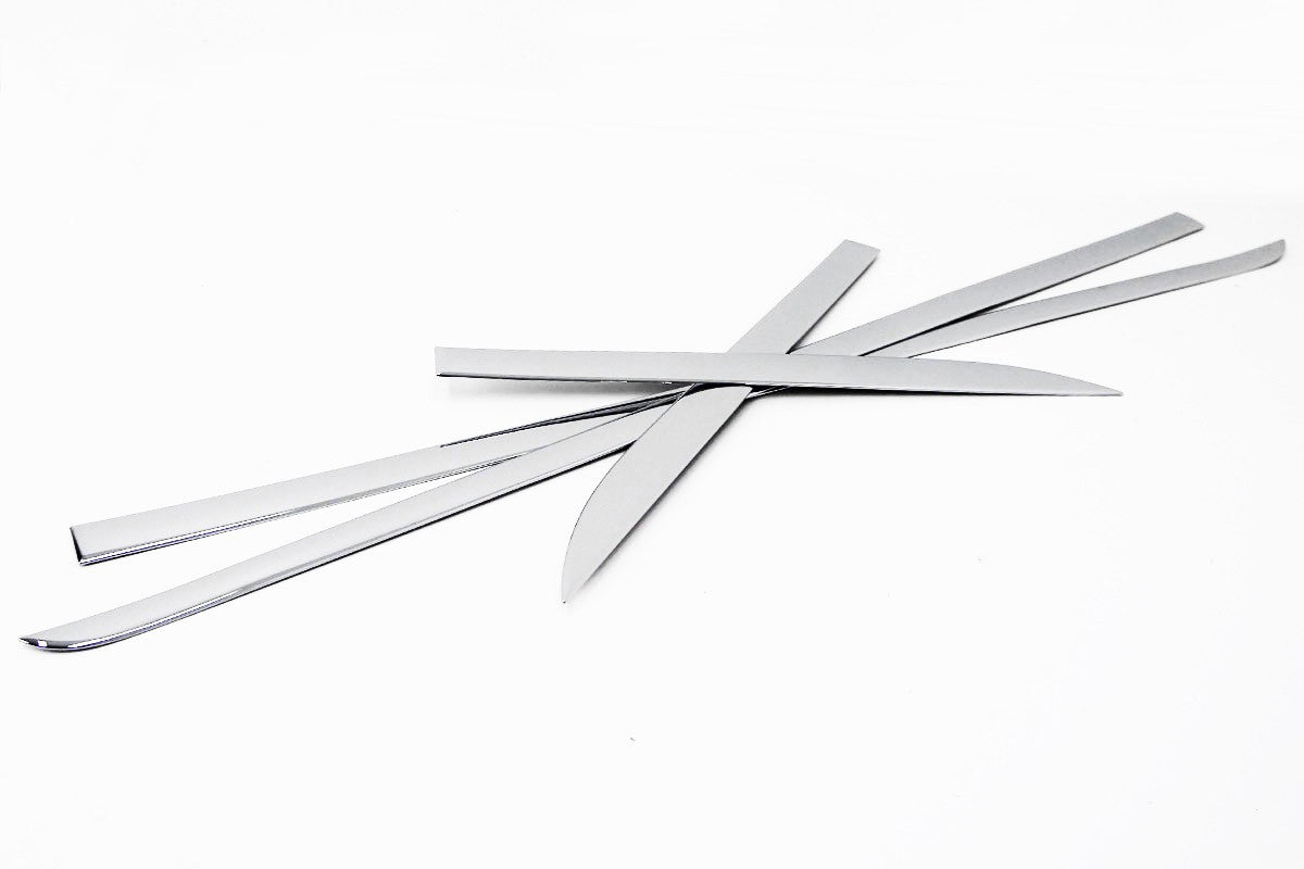Auto Clover Chrome Side Door Trim Set 5 Door for Kia Picanto 2012 - 2016